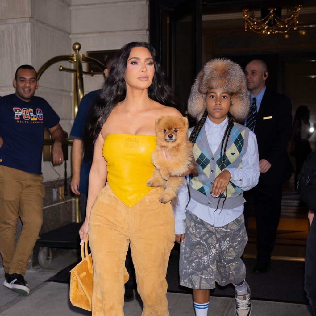 Kim Kardashian und ihre Tochter North West