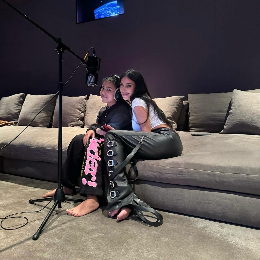 Kim Kardashian und ihre Tochter North, Januar 2025