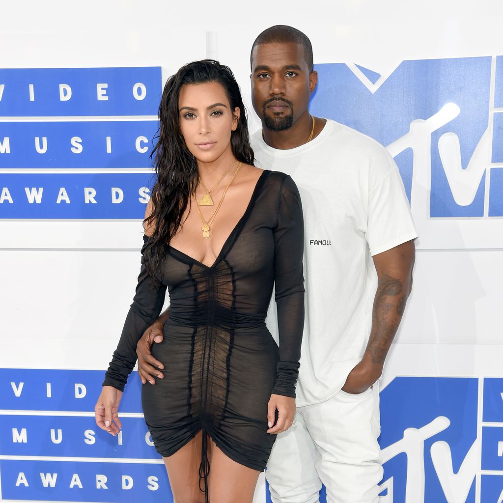 Kim Kardashian und Kanye West, August 2016