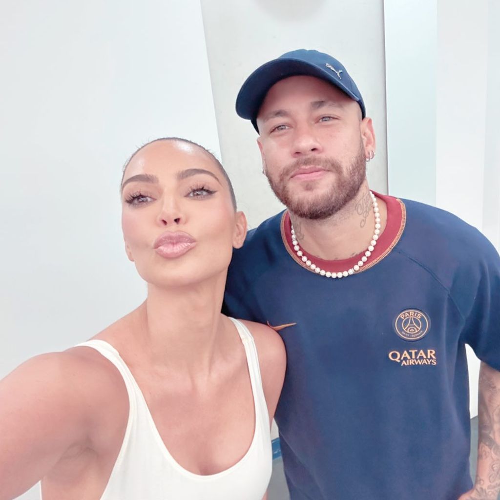 Kim Kardashian und Neymar, Juli 2023