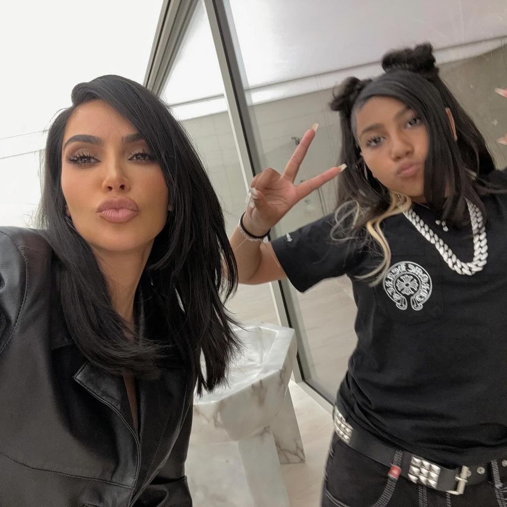Kim Kardashian und North West, Juni 2024