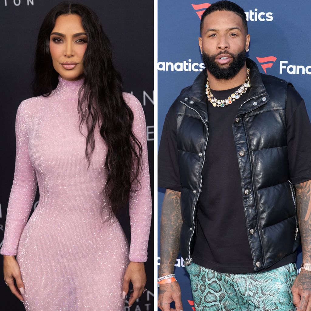 Kim Kardashian und Odell Beckham Jr.