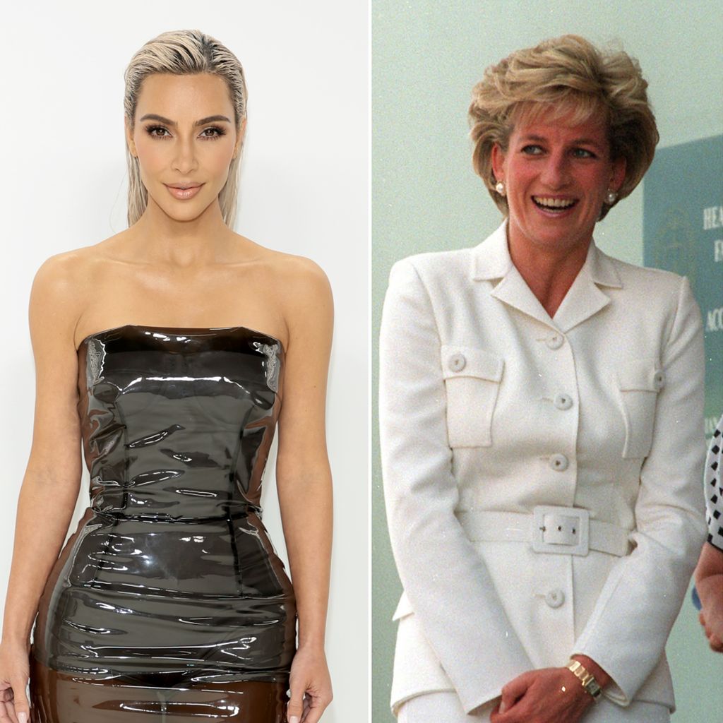 Kim Kardashian und Prinzessin Diana