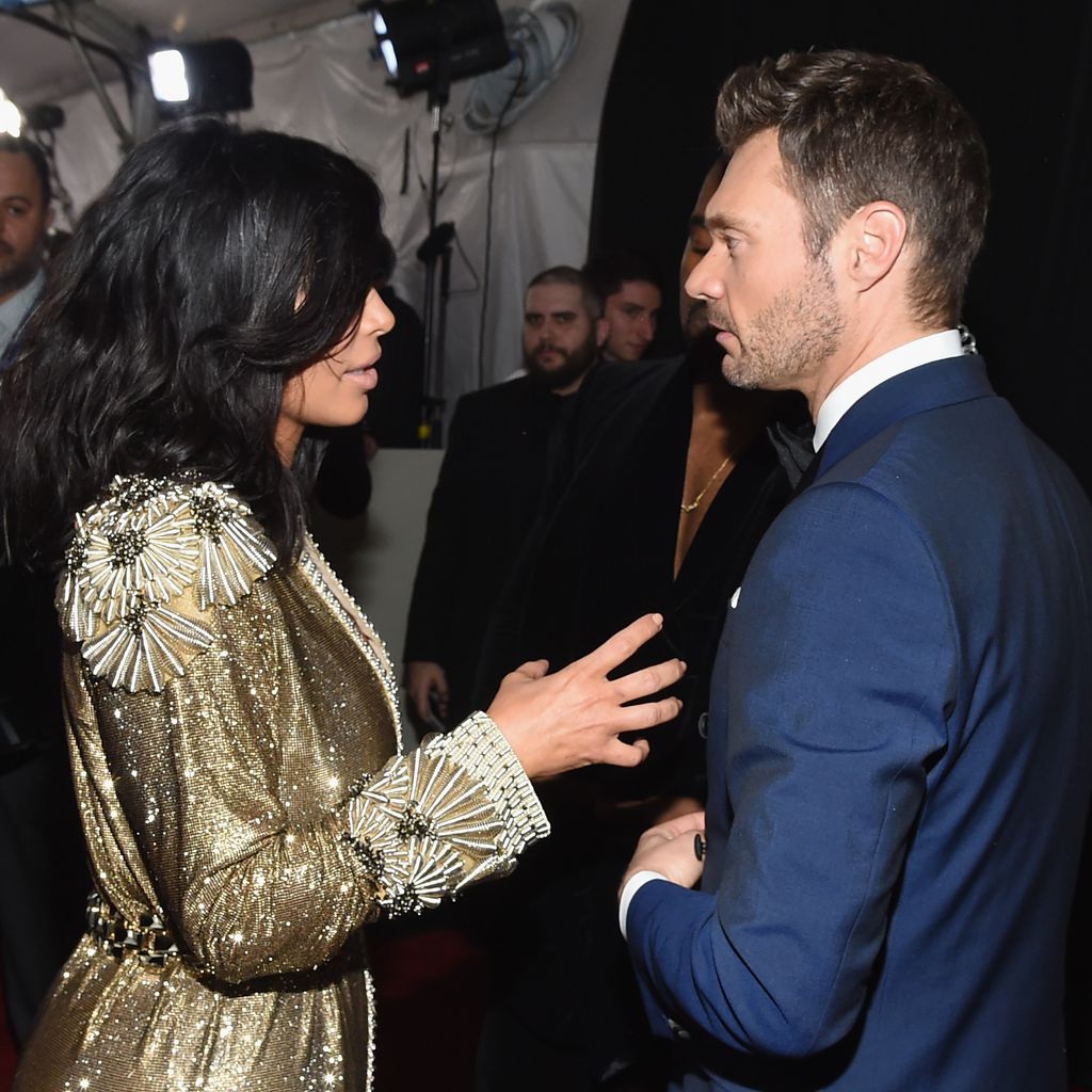 Kim Kardashian und Ryan Seacrest