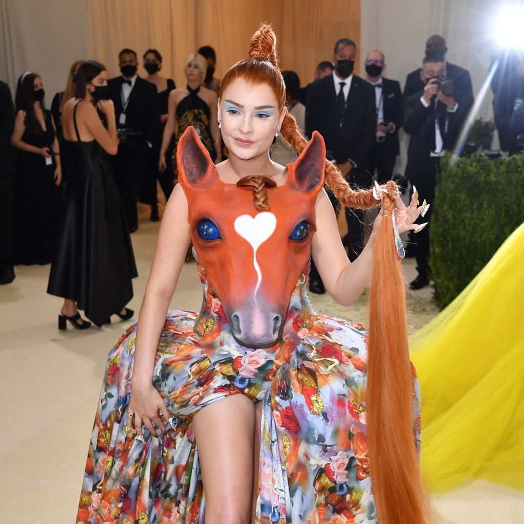 Kim Petras bei der Met Gala 2021