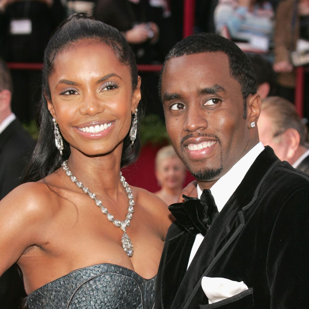 Kim Porter und P. Diddy bei den Academy Awards 2005 in Hollywood