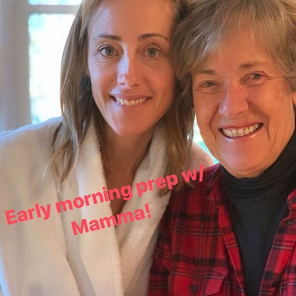 Kim Raver mit ihrer Mutter an Thanksgiving 2019