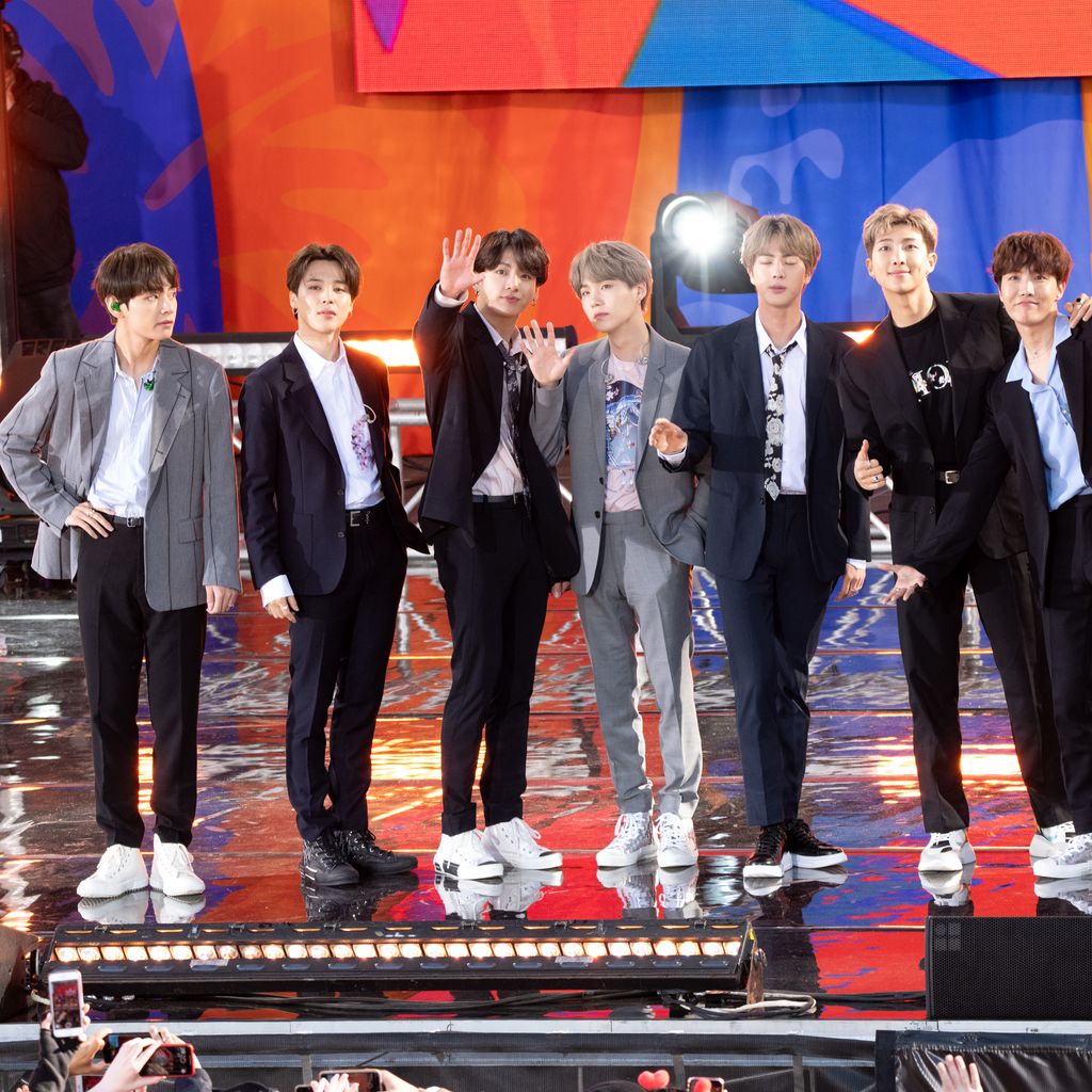 Kim Tae-hyung, Park Ji-min, Jungkook, Suga, Kim Seok-jin, RM und J-Hope von BTS