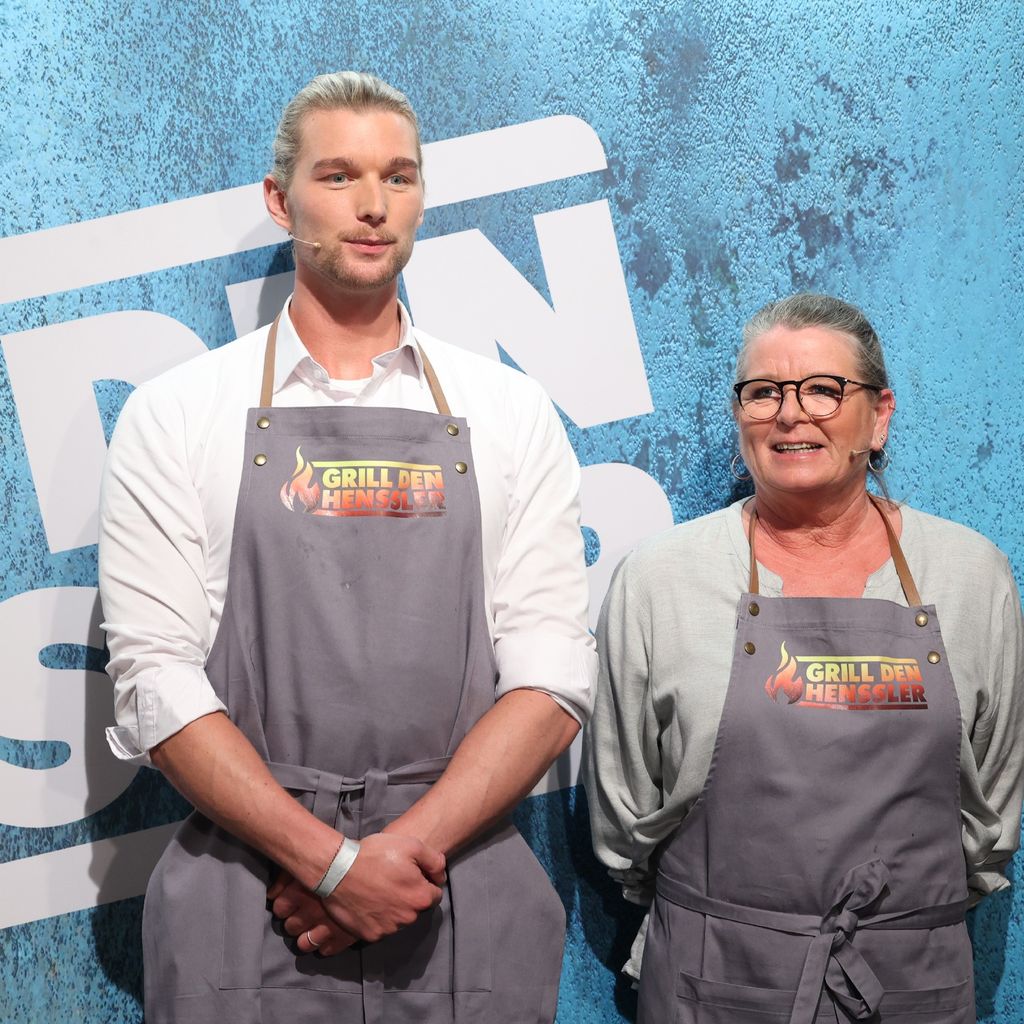 Kim Tränka und seine Mutter Anja bei "Grill den Henssler"