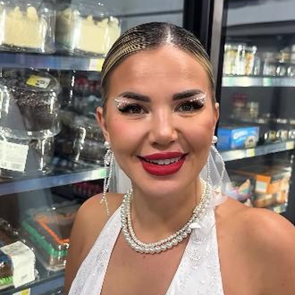 Kim Virginia an ihrem Hochzeitstag, Oktober 2025