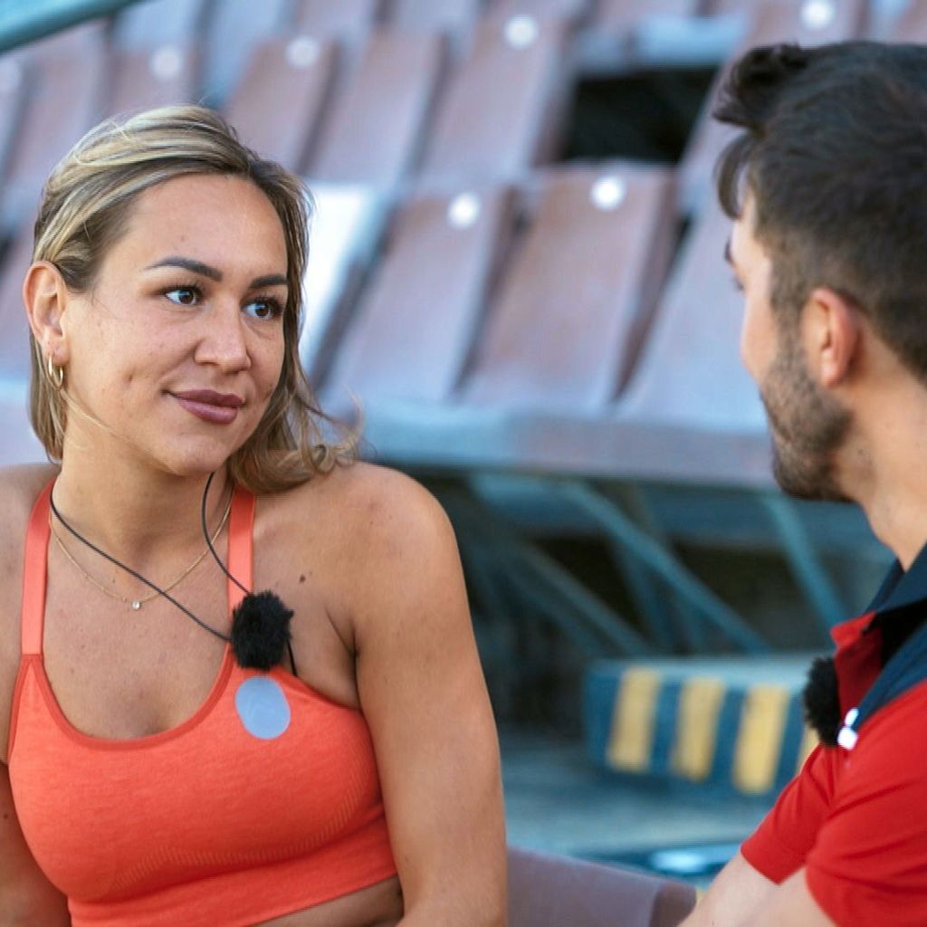 Kim-Yva Herz und Dennis Gries bei "Die Bachelors"
