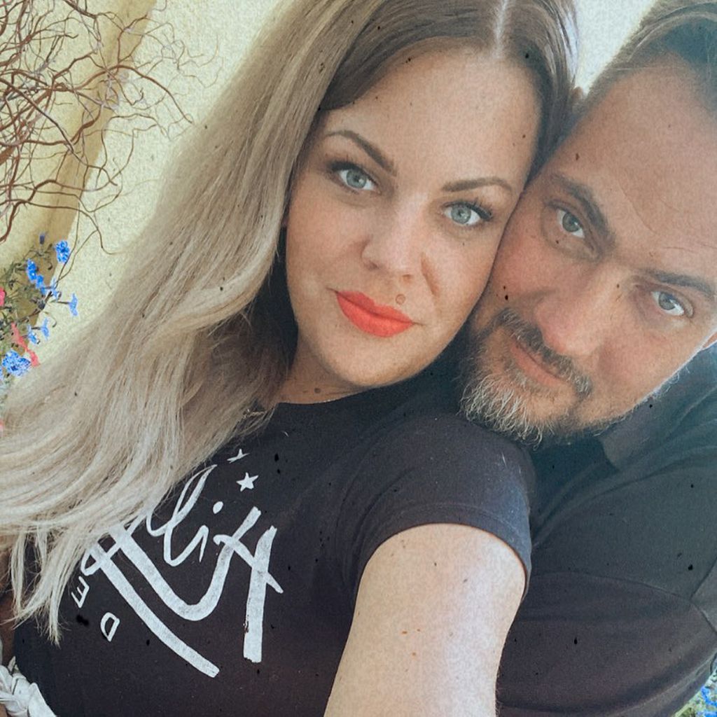 Kim Zarwell und ihr Partner David, 2020