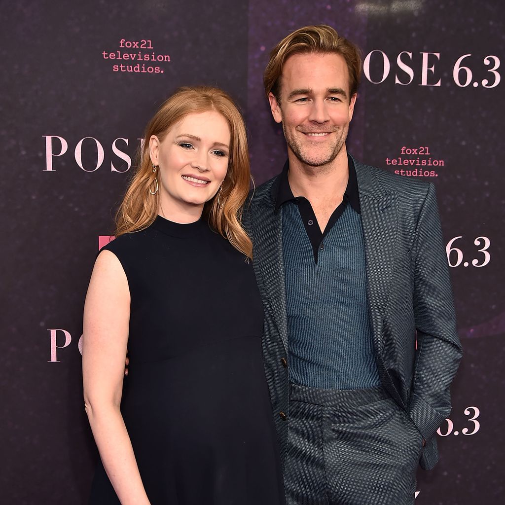 Kimberly und James Van Der Beek, im Mai 2018