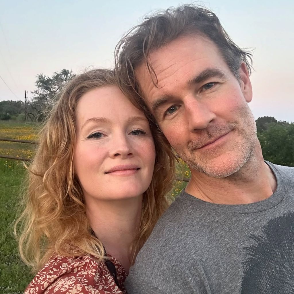 Kimberly und James Van Der Beek auf ihrer Farm
