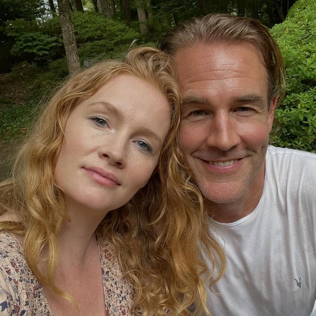 Kimberly Van der Beek mit ihrem Mann James Van der Beek