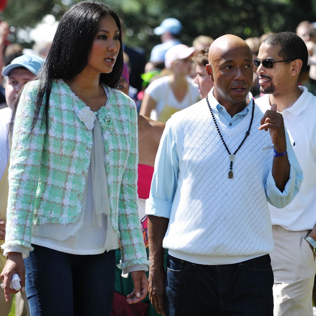 Kimora Lee Simmons und ihr Ex-Mann Russell Simmons im April 2011