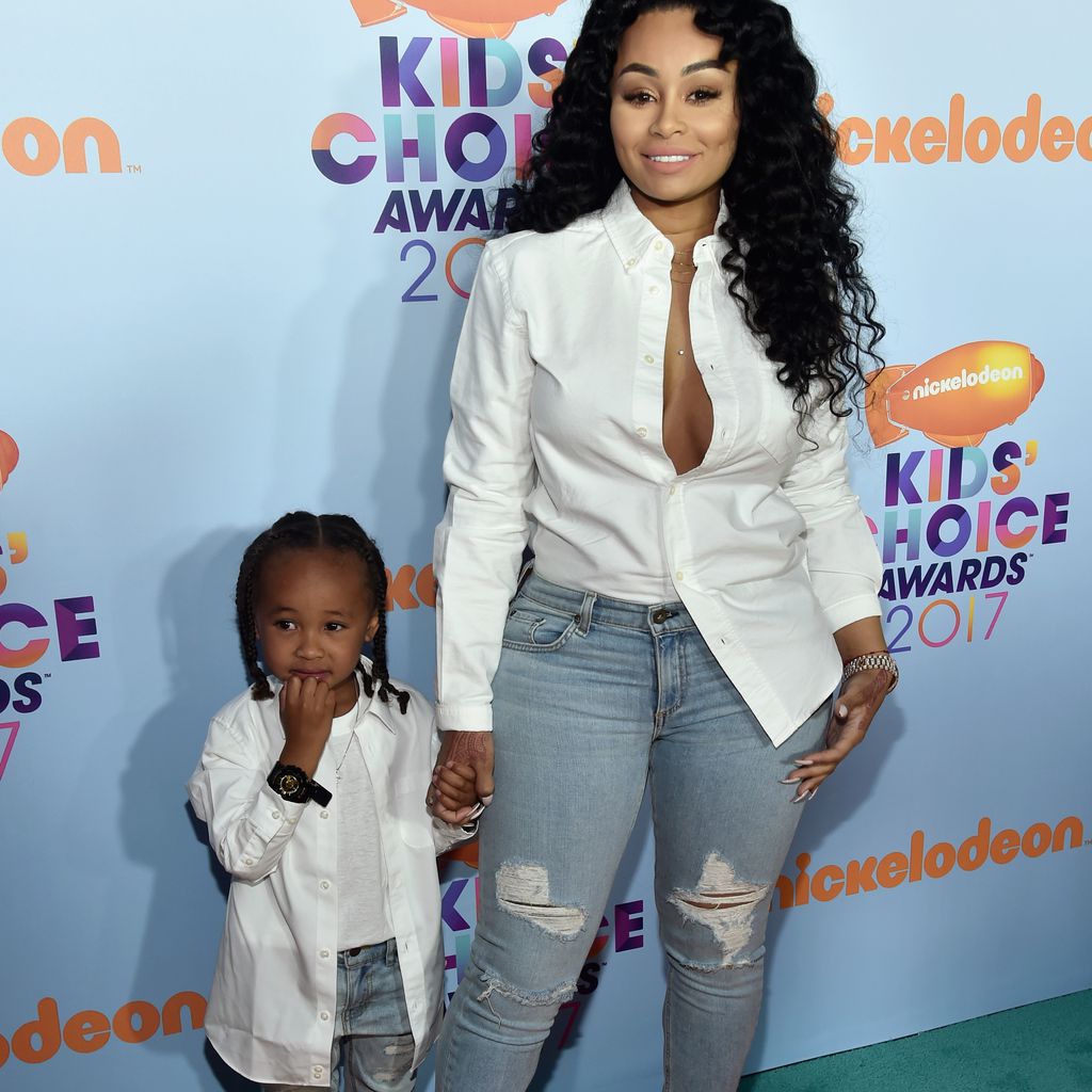 King Cairo und Blac Chyna bei den Kids' Choice Awards 2017