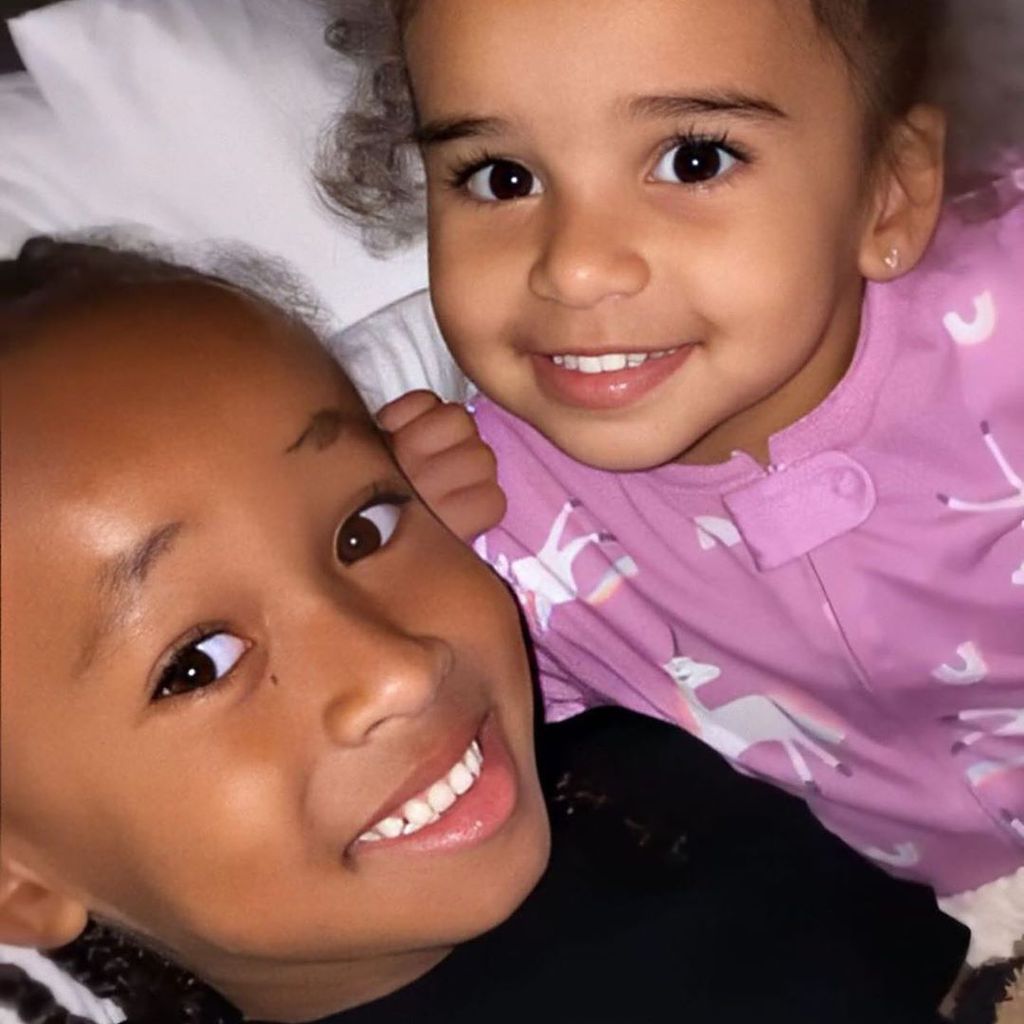 King Cairo Stevenson und Dream Renee Kardashian im April 2020