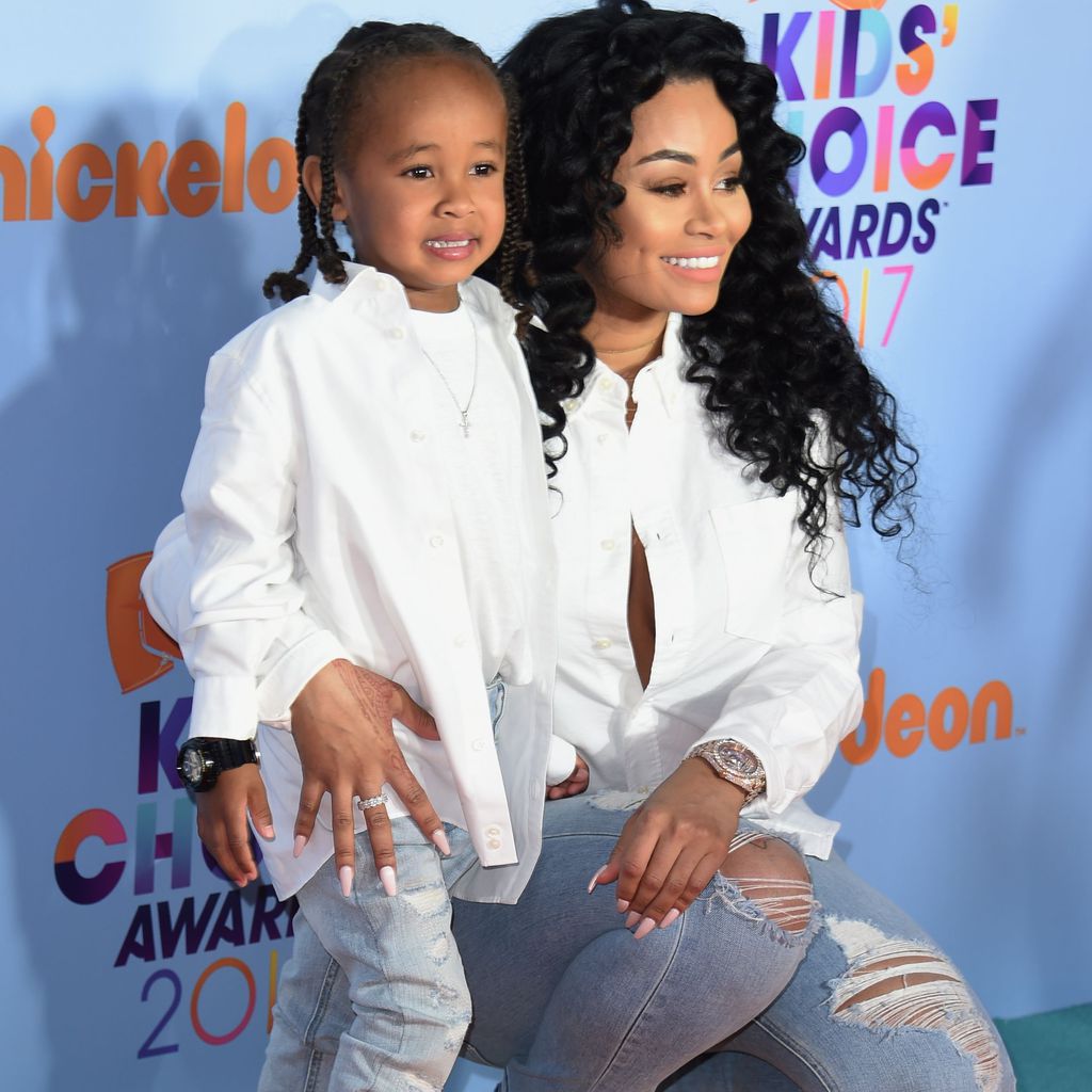King Cairo und Blac Chyna bei den Kids' Choice Awards 2017