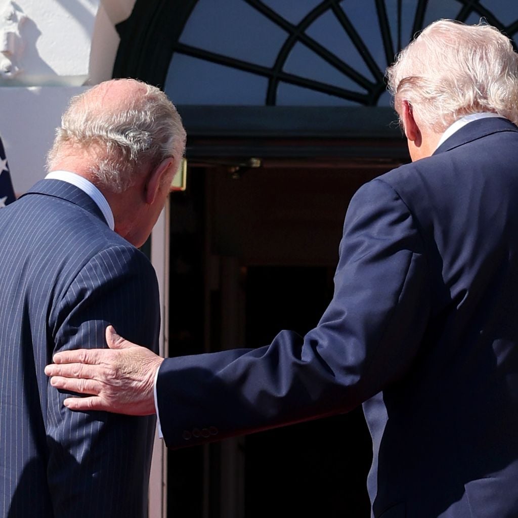 King Charles und Donald Trump beim Staatsbesuch in Washington