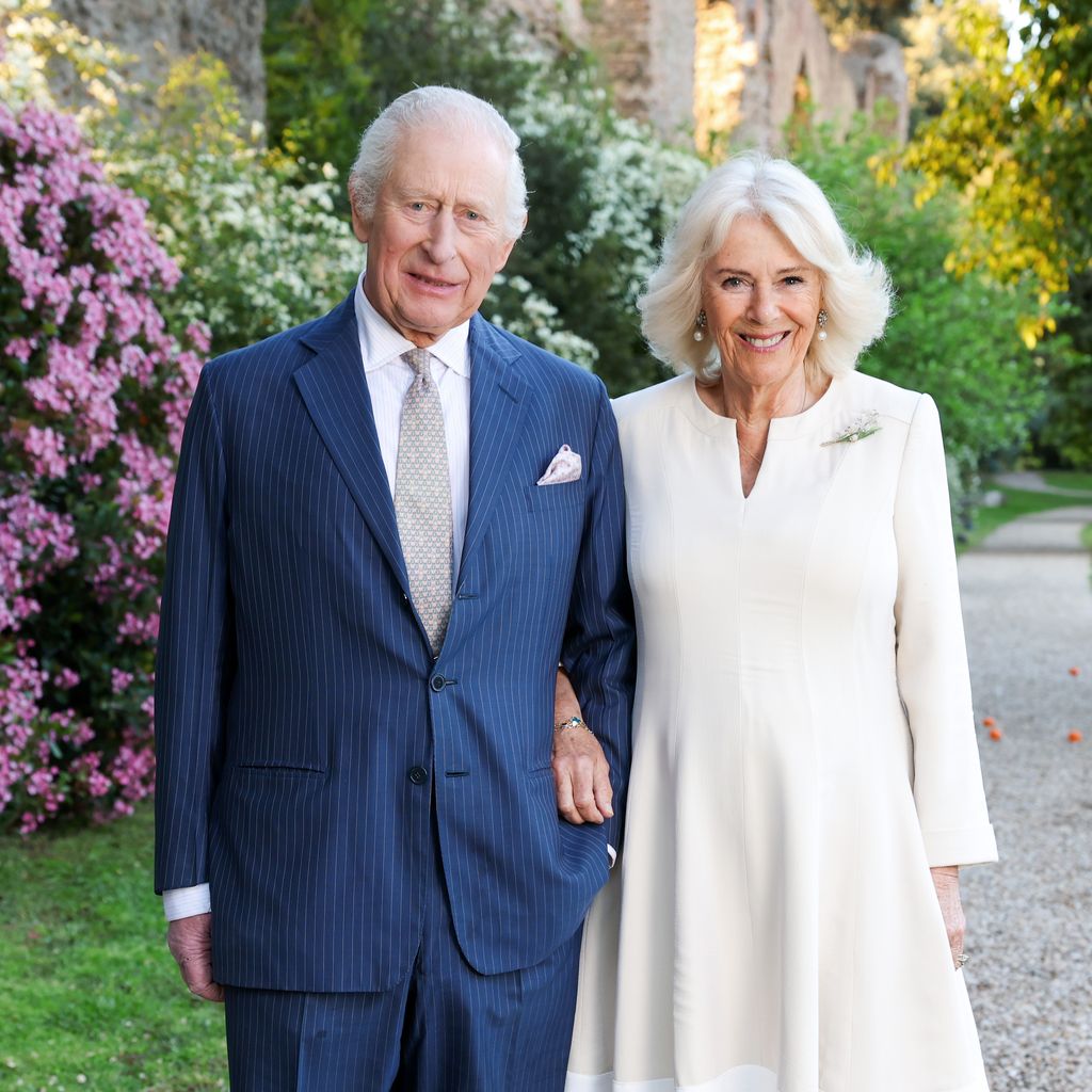 Das Bild der Weihnachtskarte 2025 von König Charles III und Königin Camilla
