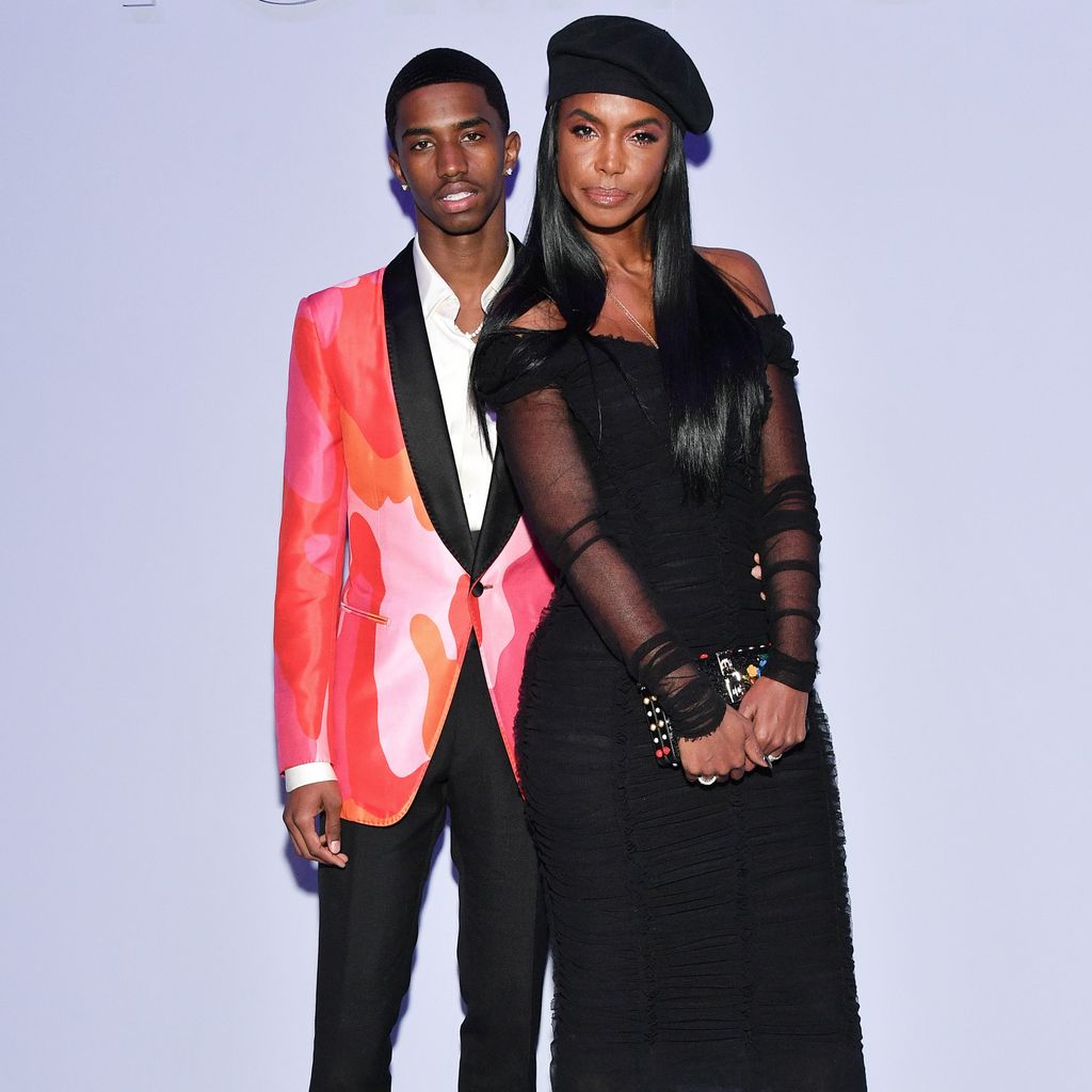 King Combs und seine Mutter Kim Porter im Februar 2018