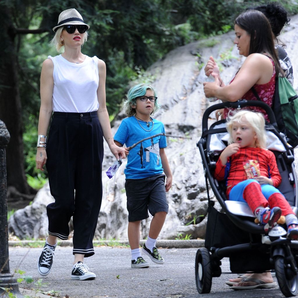 Gwen Stefani und Kingston Rossdale