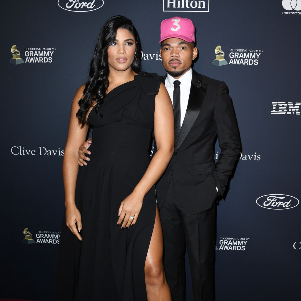 Kirsten Corley und Chance the Rapper im Januar 2020