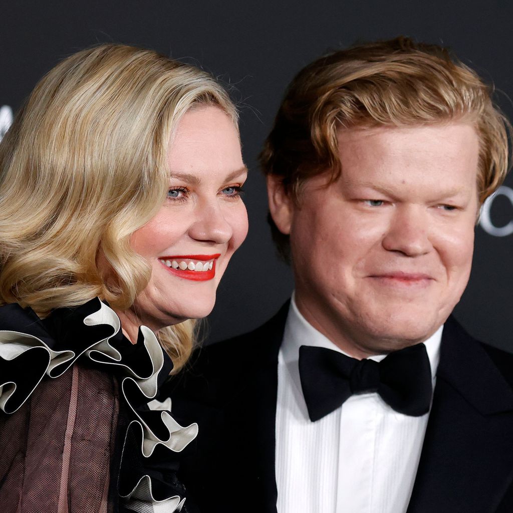 Kirsten Dunst mit ihrem Verlobten Jesse Plemons