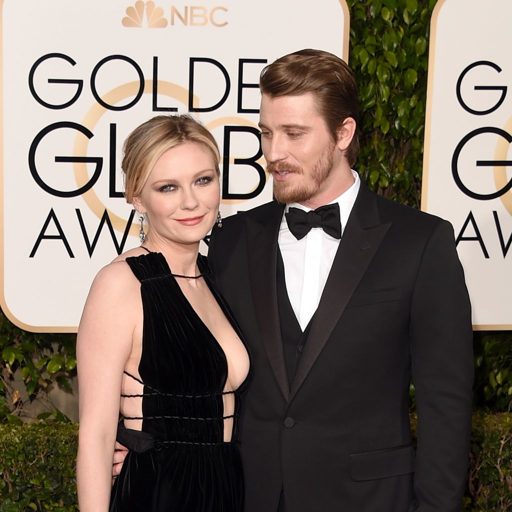 Kirsten Dunst und Garrett Hedlund bei den Golden Globes 2016