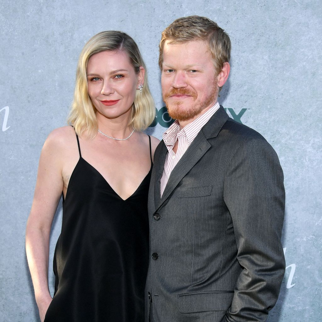 Kirsten Dunst und Jesse Plemons auf dem roten Teppich