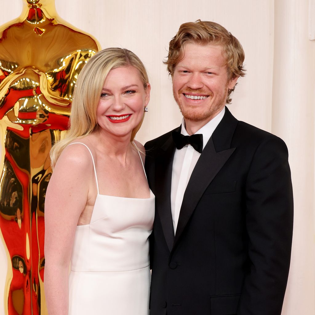 Kirsten Dunst und Jesse Plemons bei den Oscars 2024