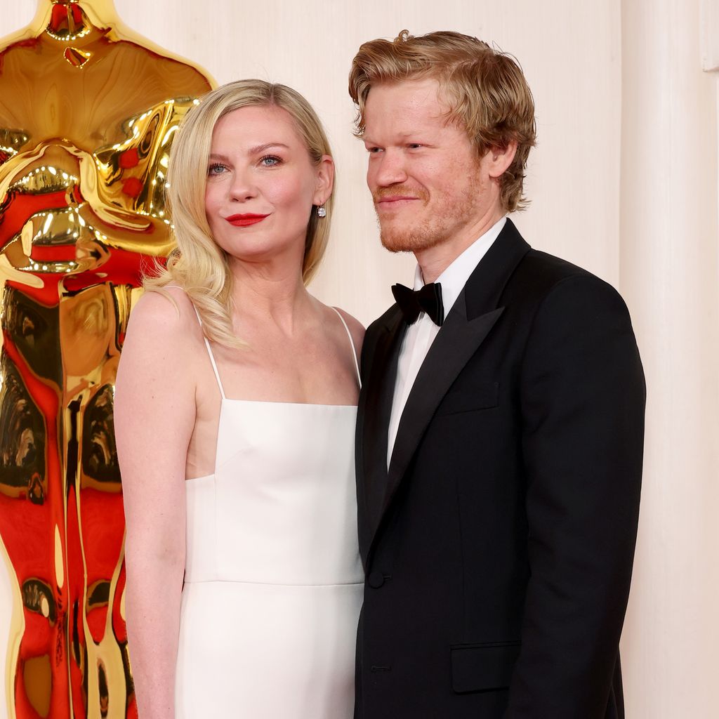 Kirsten Dunst und Jesse Plemons bei den Oscars 2024