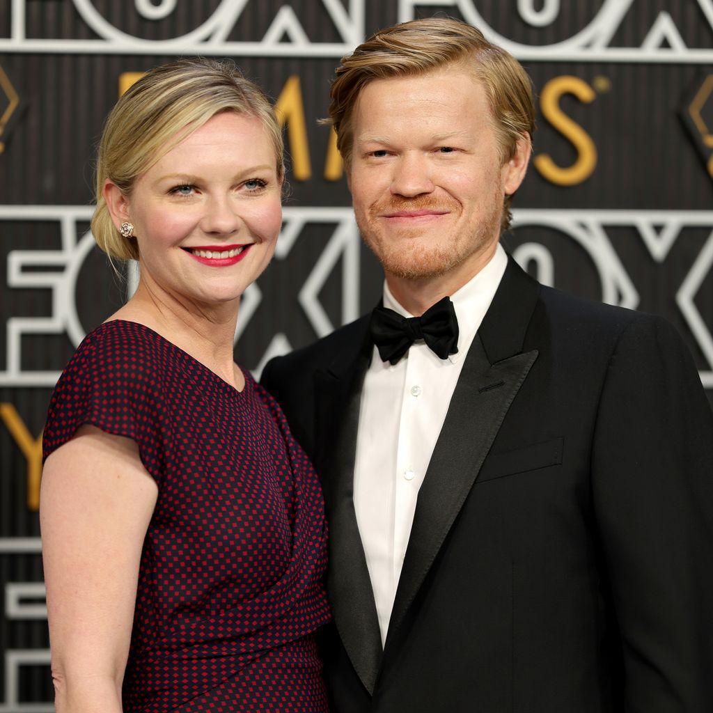 Kirsten Dunst und Jesse Plemons bei den Emmys 2024