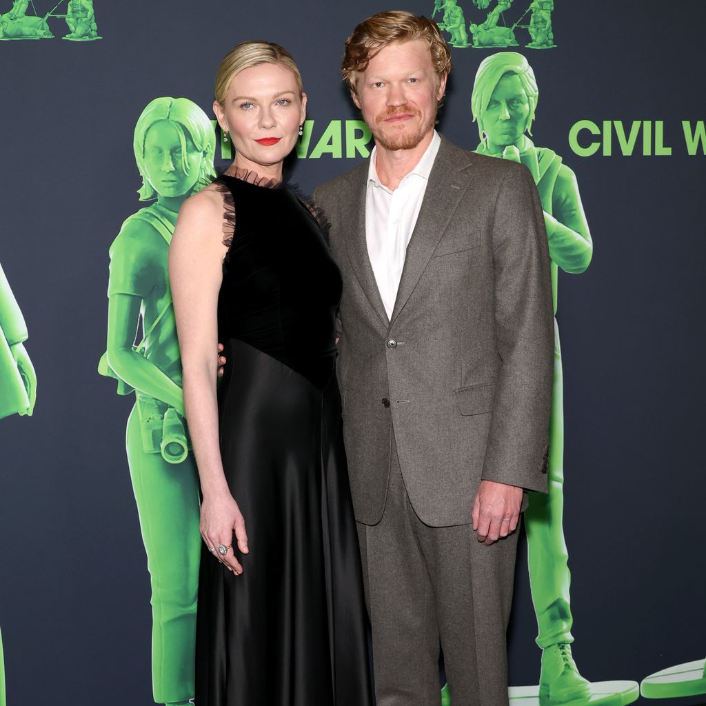 Kirsten Dunst und Jesse Plemons bei der Premiere ihres Films "Civil War"