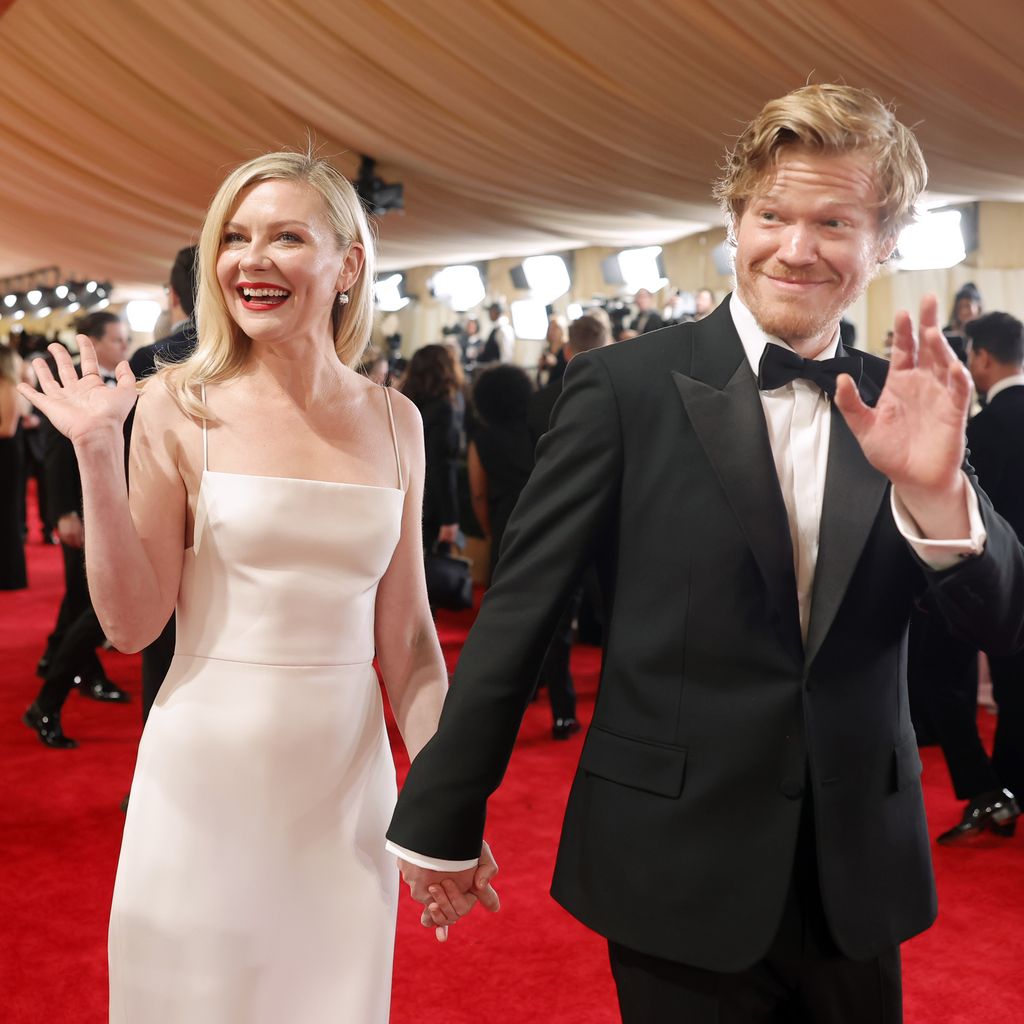Kirsten Dunst und Jesse Plemons bei den Oscars 2024
