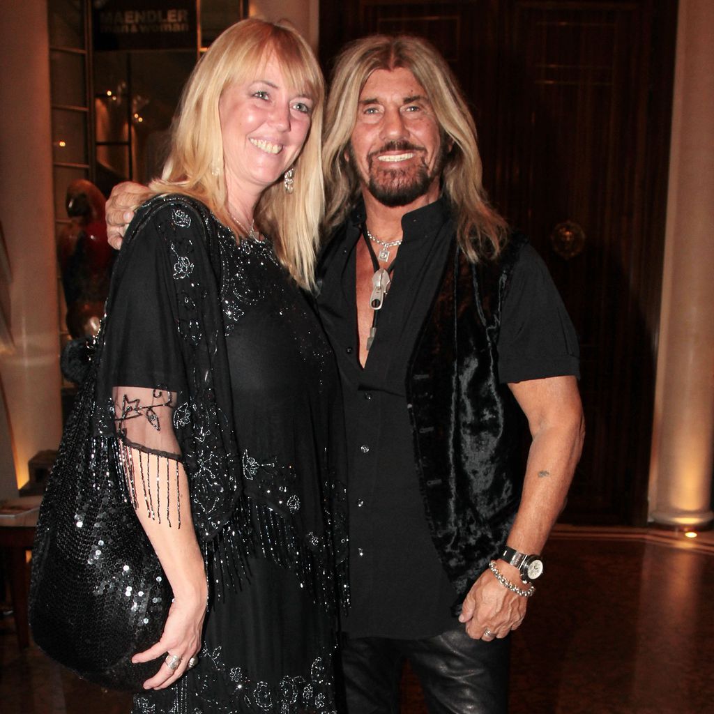 Kirsten Schmidt und Abi Ofarim bei einer Fashion-Show 2012