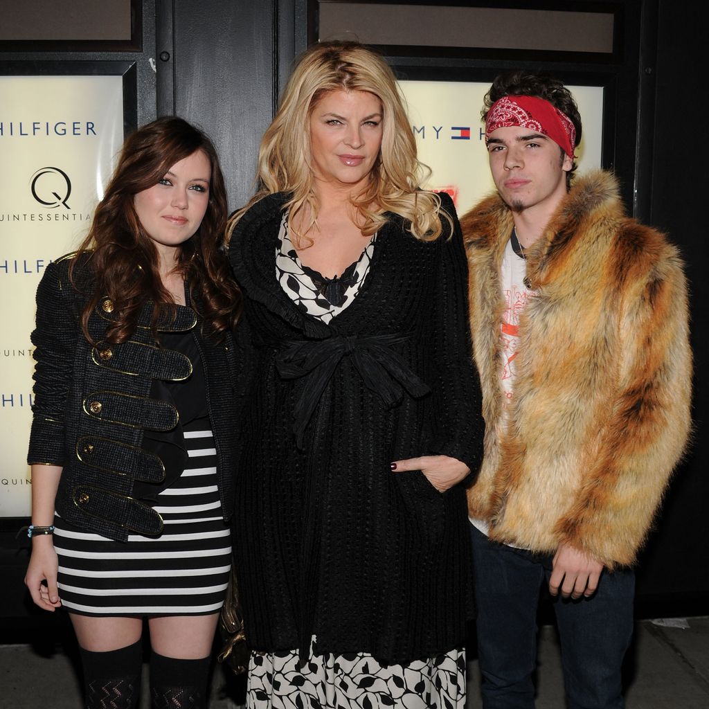 Kirstie Alley und ihre Kinder Lillie Price und William True