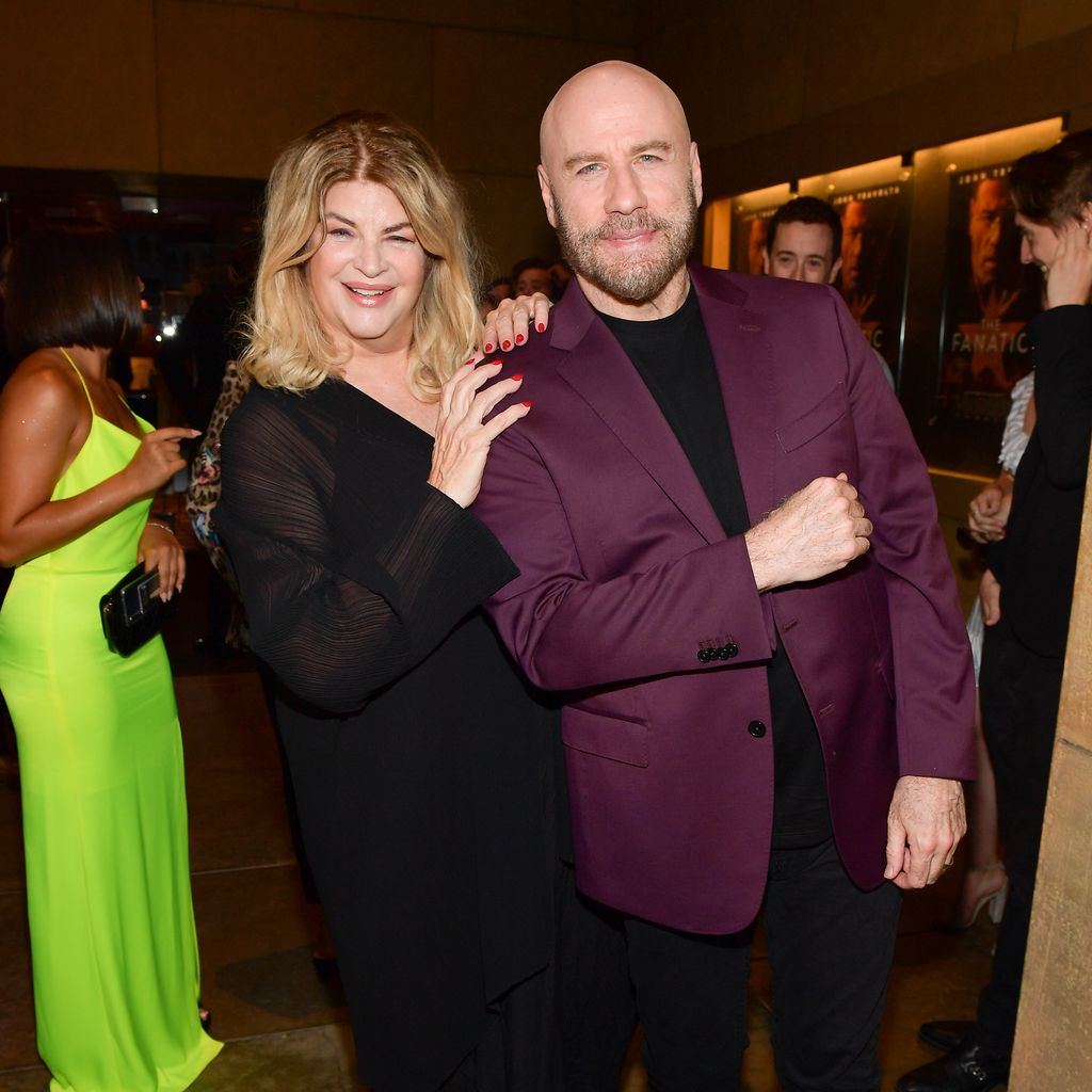 Kirstie Alley und John Travolta bei einem Event in Hollywood im August 2019