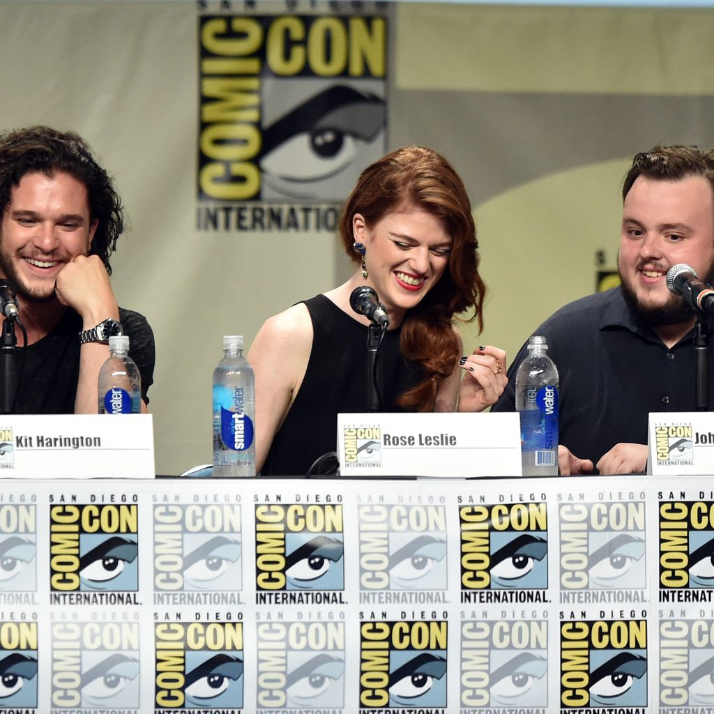 Kit Harington, Rose Leslie und John Bradley bei der ComicCon 2014