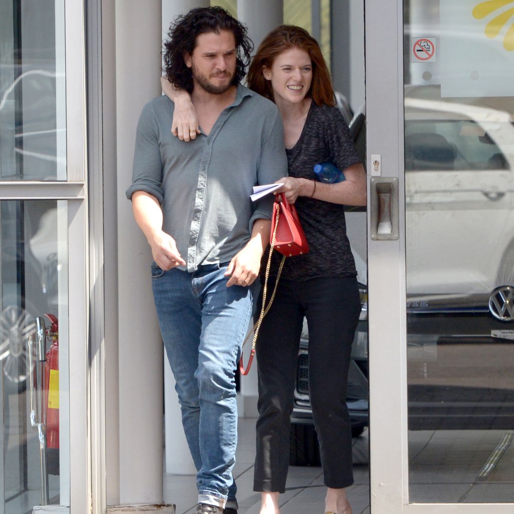 Kit Harington und Rose Leslie in London