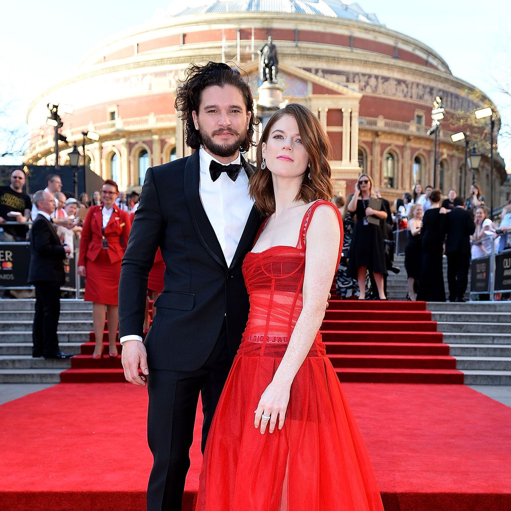 Kit Harington und Rose Leslie bei den Olivier Awards 2017