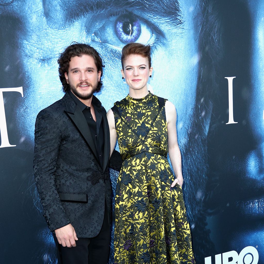 Kit Harington und Rose Leslie bei einer "Game of Thrones"-Premiere
