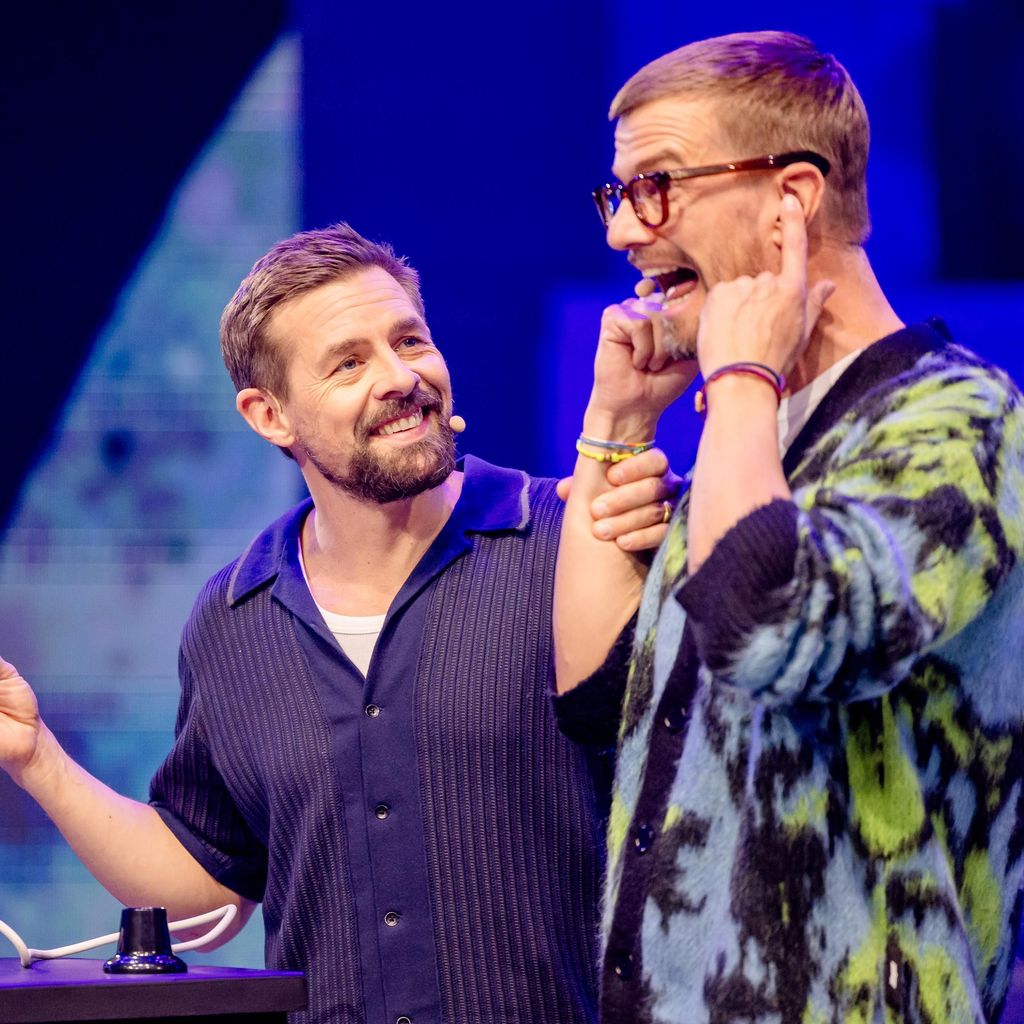 Klaas Heufer-Umlauf mit Joko Winterscheidt bei "Joko & Klaas gegen ProSieben"