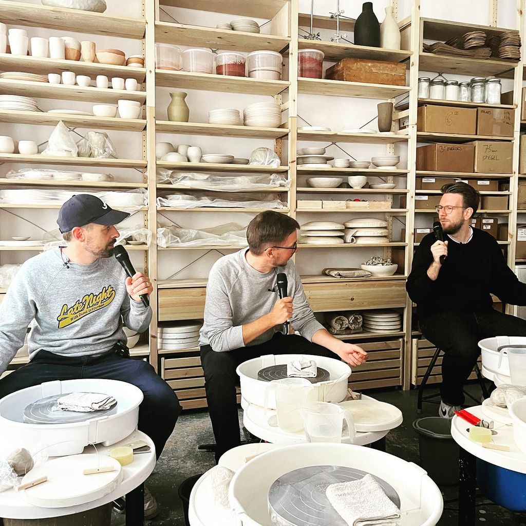 Klaas Heufer-Umlauf, Thomas Schmitt und Jakob Lundt, Juni 2023