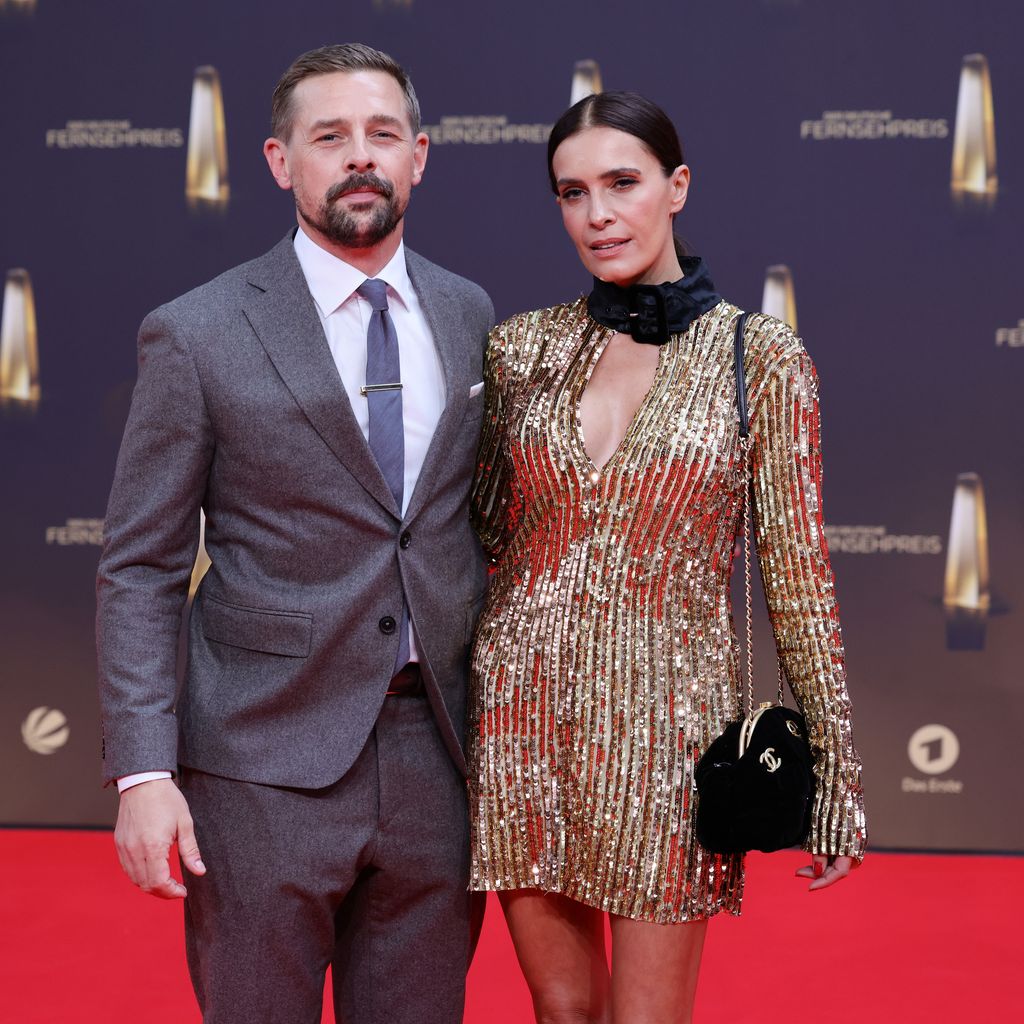 Klaas Heufer-Umlauf und Doris Golpashin beim Deutschen Fernsehpreis 2022