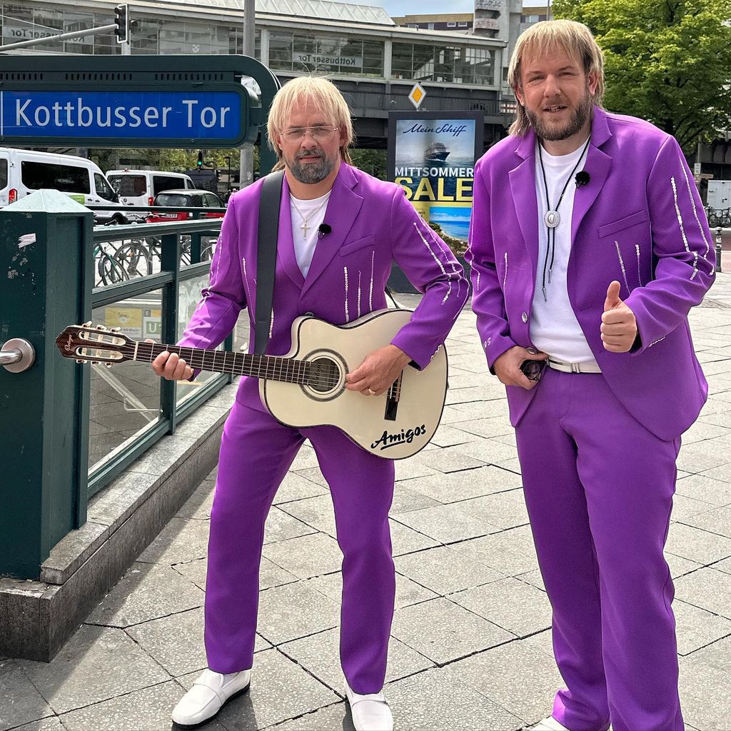 Klaas Heufer-Umlauf und Jakob Lundt, Mai 2023