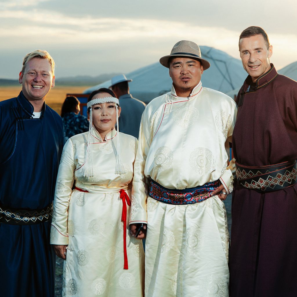 Knossi und Kai Pflaume bei "Die Braut, ihr Mann, die Eltern & Wir! Kai und Knossi auf Hochzeitsreise"