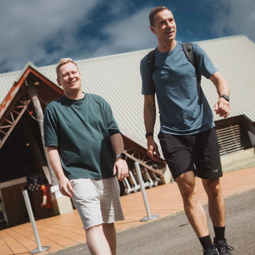 Knossi und Kai Pflaume