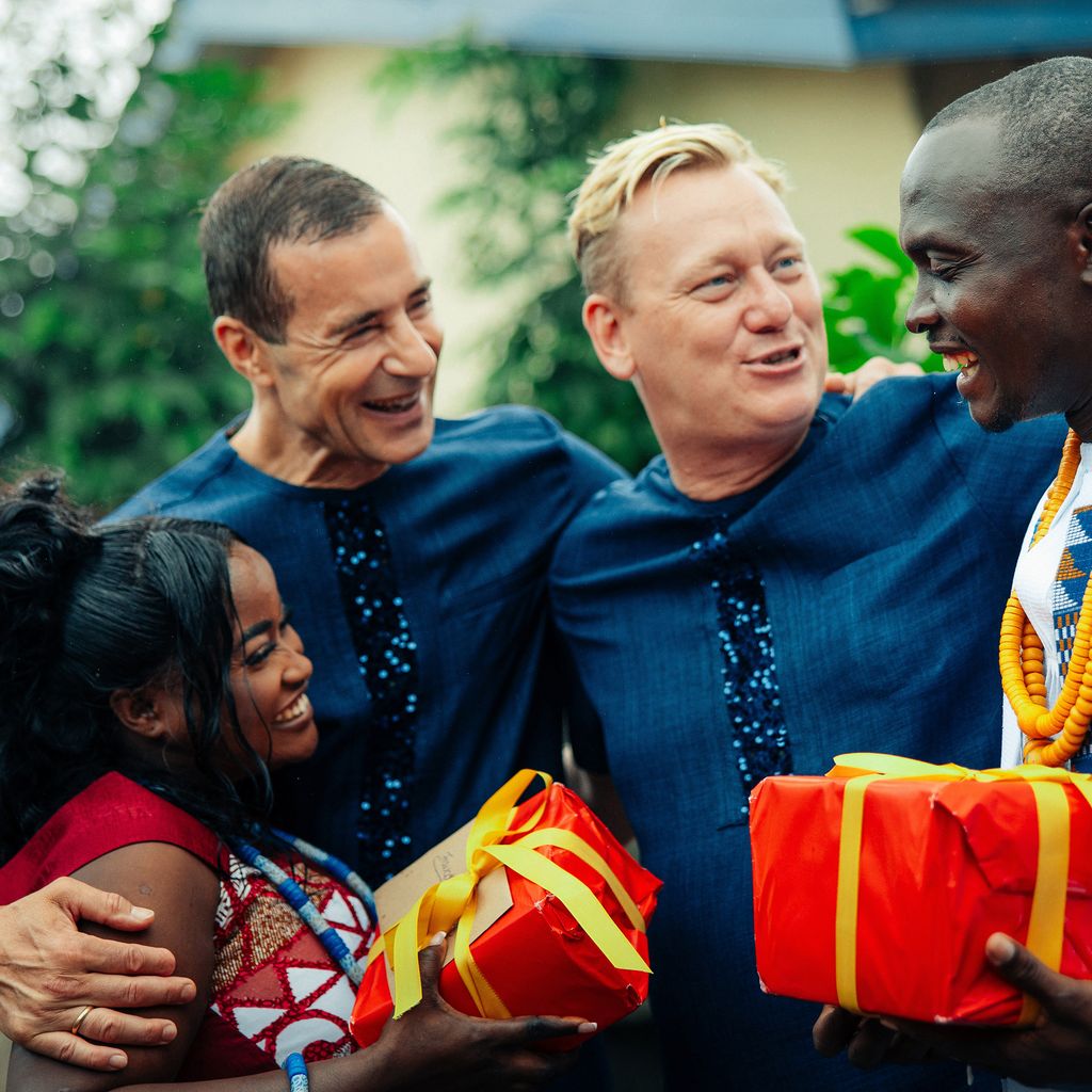 Knossi und Kai Pflaume bei "Die Braut, ihr Mann, die Eltern & Wir! Kai und Knossi auf Hochzeitsreise"